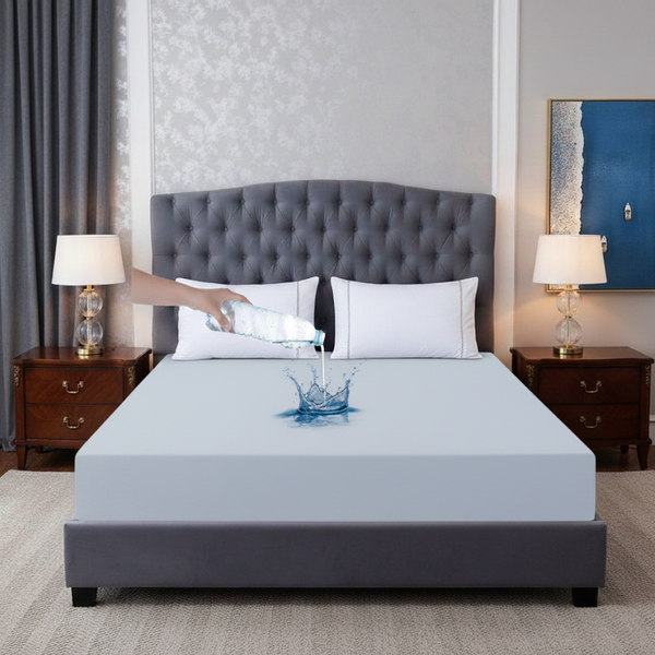 Essential Waterproof Mattress Protector - White - EWM02